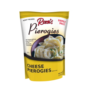 Cheese Pierogies - front side