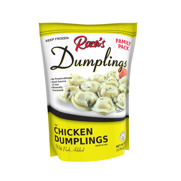 Chicken Dumplings - front side